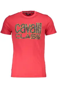 CAVALLI CLASS červené tričko