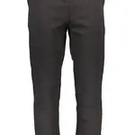 GIAN MARCO VENTURI BLACK MEN'S PANTS