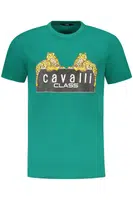 CAVALLI CLASS SHORT SLEEVE T-SHIRT MEN GREEN