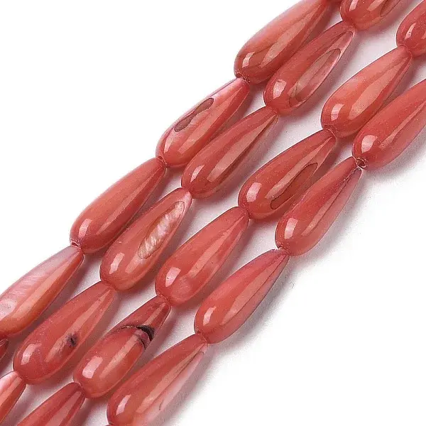 Natural Freshwater Shell Beads Strands
