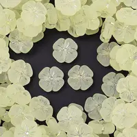 Frosted Transparent Acrylic Beads