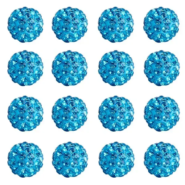 Pave Disco Ball Beads