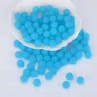 Round Silicone Focal Beads