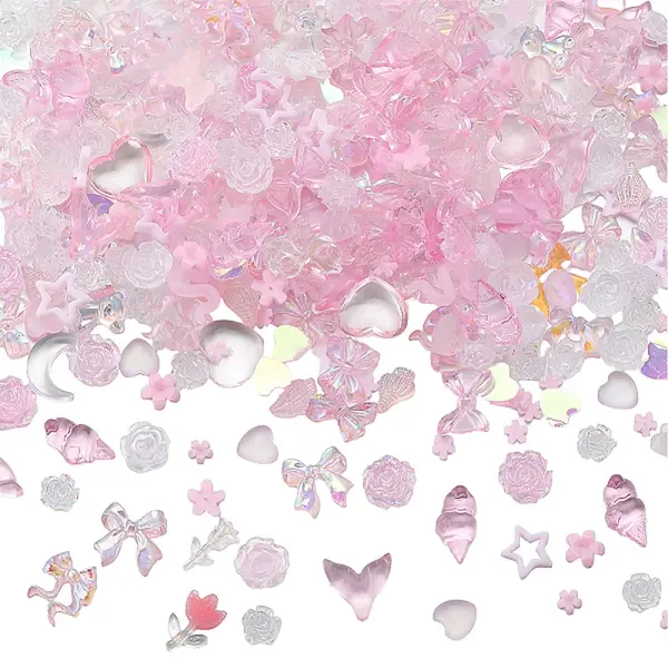 6 Bags Resin Cabochons