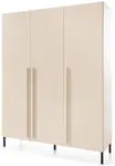 Třídveřová šatní skříň raquel - béžová