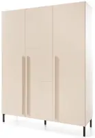 Třídveřová šatní skříň raquel - béžová