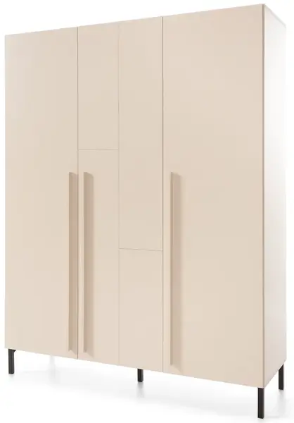 Třídveřová šatní skříň raquel - béžová
