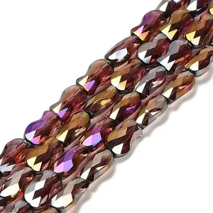 Electroplate Glass Beads Strands