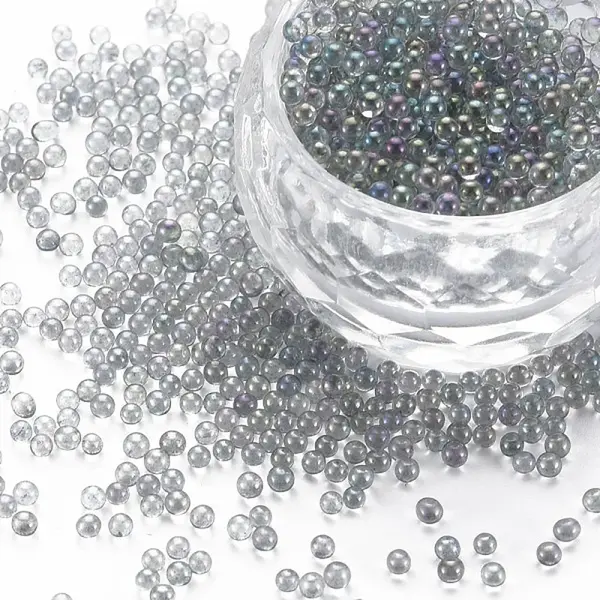 DIY Nail Art Decoration Mini Glass Beads