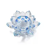 Flower Natural Quartz Crystal Candle Holder Molds
