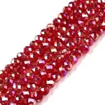 Electroplate Glass Beads Strands