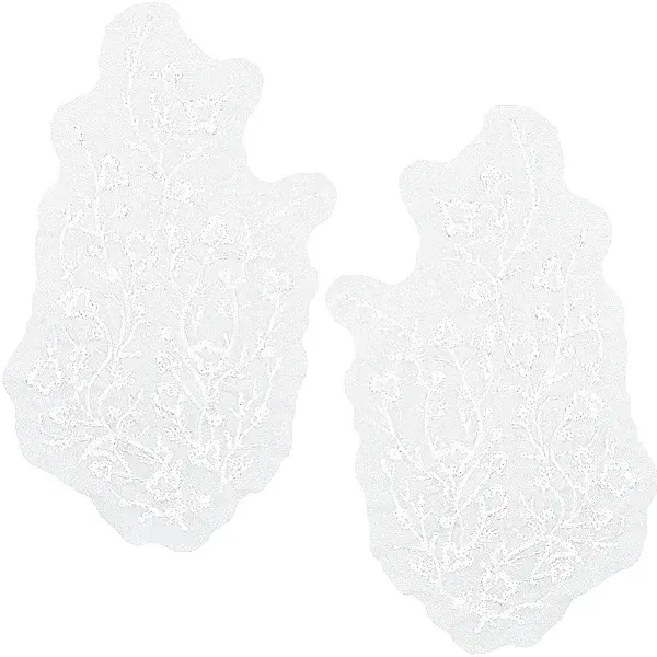 Flower Beading Lace Appliques
