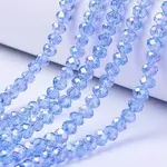 Electroplate Glass Beads Strands
