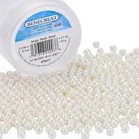 Eco-Friendly Dyed Glass Pearl Round Beads