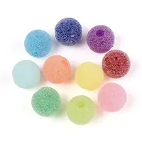 Opaque Acrylic Round Beads