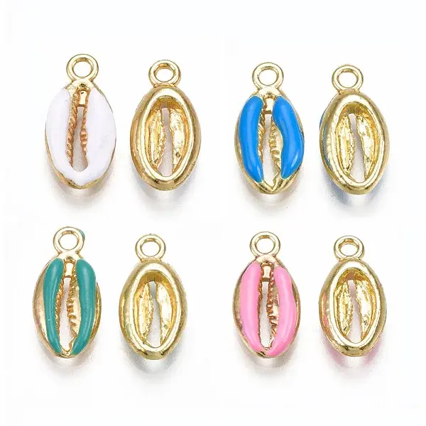 Alloy Enamel Pendants