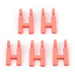 Rack Plating Spray Painted Alloy 2-Loop Link Pendants