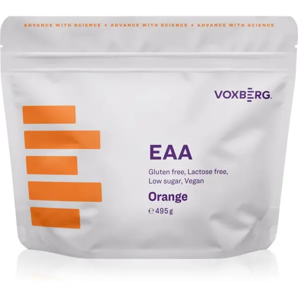 Voxberg EAA komplex aminokyselín príchuť Orange 495 g