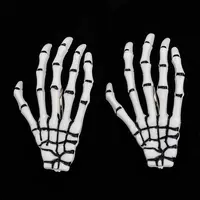 Halloween Skeleton Hands Bone Hair Clips