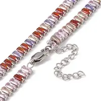 Cubic Zirconia Tennis Necklaces