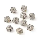 Brass Rhinestone Beads