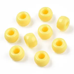 Opaque Plastic Beads