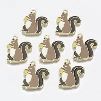 Alloy Enamel Pendants