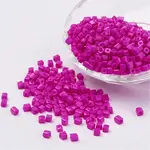 Cube Opaque Colours Glass Seed Beads