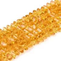 Transparent Glass Beads Strands