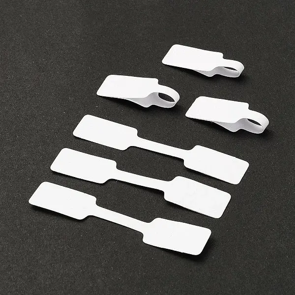 Rectangle Jewelry Display Sticker Self-adhesive Paper