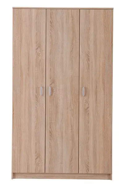 Třídveřová šatní skříň nerea - dub sonoma