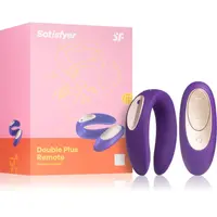 Satisfyer Double Plus Remote párový vibrátor 9 cm