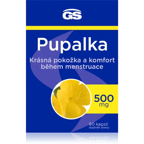 GS Pupalka Forte s vitamínom E kapsuly pre pokojnú menštruáciu 90 cps