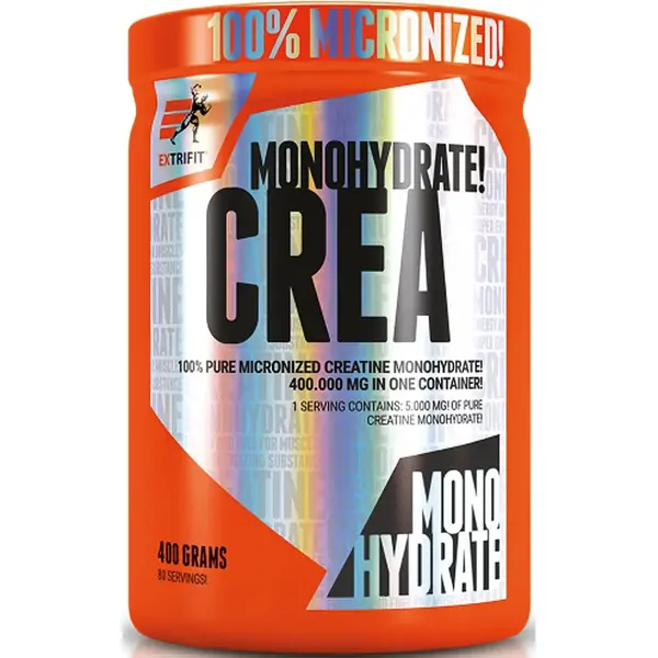 Extrifit Crea Monohydrate podpora tvorby svalovej hmoty 400 g