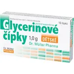 Dr. Müller Glycerínové čapíky detské 1,0 g čapíky 12 ks