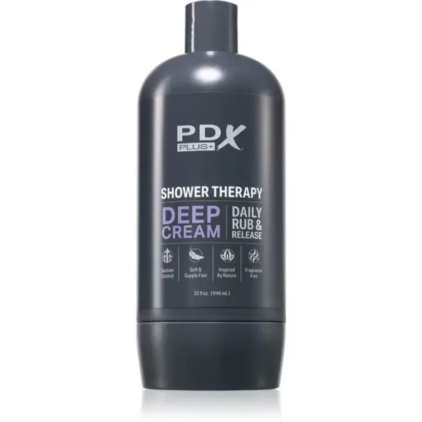 Pipedream PDX Plus Shower Therapy masturbátor Deep Cream 1 ks