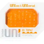 Tenga Uni jednorázový masturbátor Topaz 5,9 cm