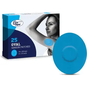 CureTape® Sensor Patches Classic ochranné náplasti barva Blue 25 ks