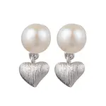 Natural Pearl Ear Studs