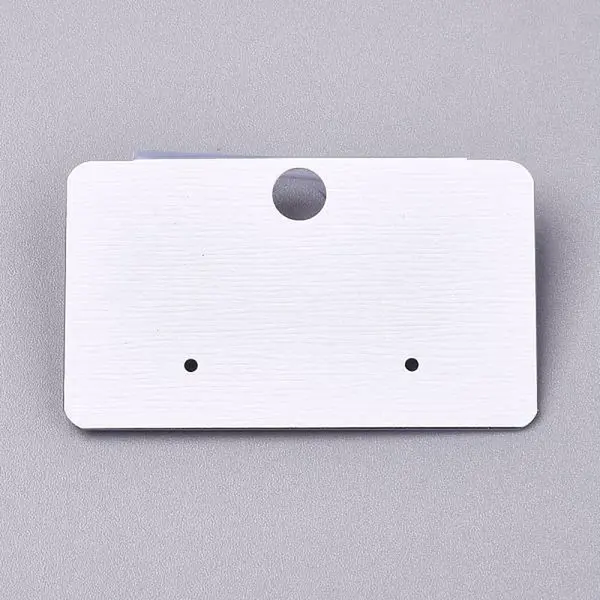 Plastic Jewelry Display Cards