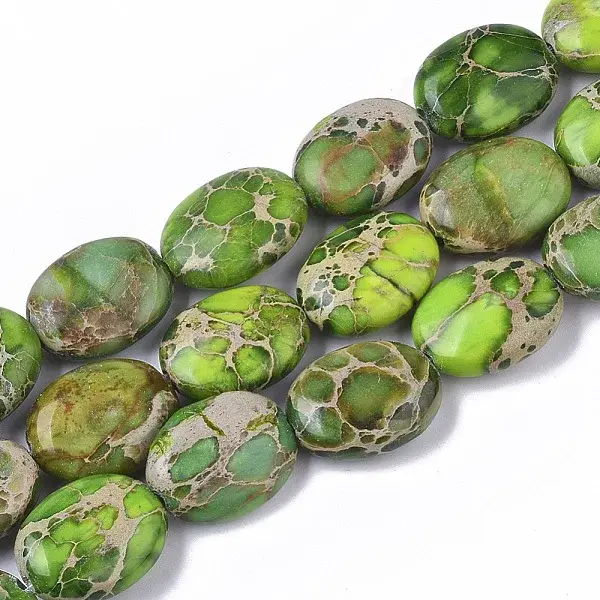Natural Imperial Jasper Beads Strands