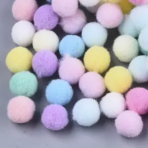 DIY Doll Craft Polyester High-elastic Pom Pom Ball