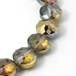Electorplated Glass Beads