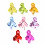 Autumn Theme Transparent Acrylic Pendants