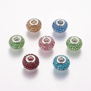 Grade A Rhinestone European Beads