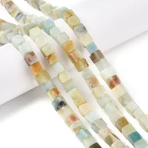 Natural Flower Amazonite Beads Strands