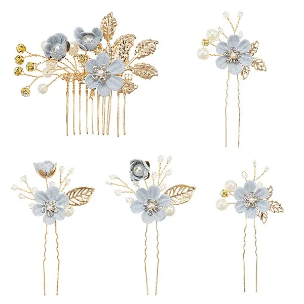 Plastic and Resin and Iron Hairpin Set