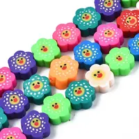 Handmade Polymer Clay Beads Strands
