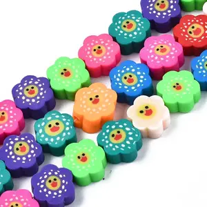 Handmade Polymer Clay Beads Strands