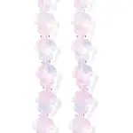 Transparent Glass Enamel Beads Strands